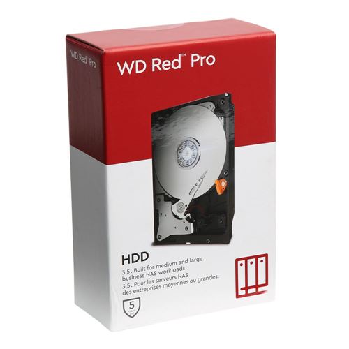 WD 20TB Red Pro 7200 rpm SATA III 3.5 Internal