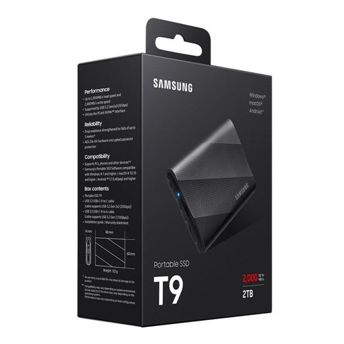  SAMSUNG Portable SSD T9 2To : Video Games