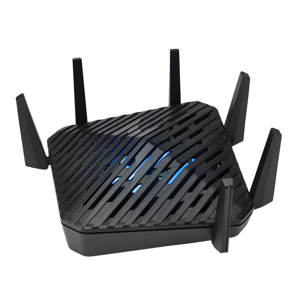 Acer Predator Connect W6 Tri-Band WiFi 6E Gaming Router – Certified Refurbished