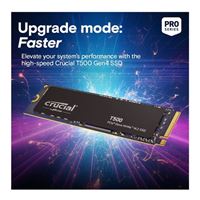 Crucial T500 500GB TLC NAND PCIe Gen 4 x4 NVMe M.2 Internal