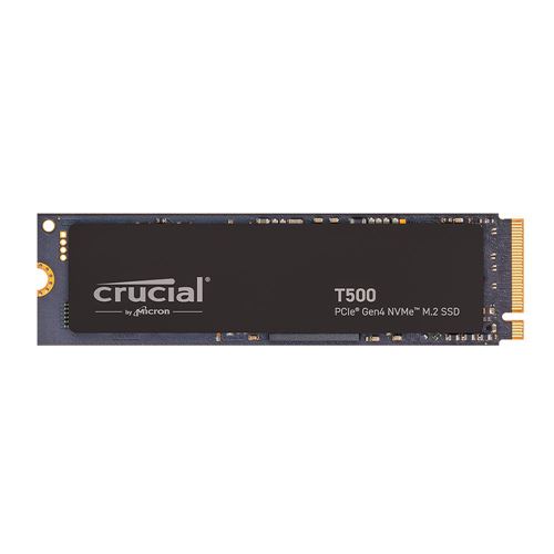 Crucial T500 1TB TLC NAND PCIe Gen 4 x4 NVMe M.2 Internal SSD 