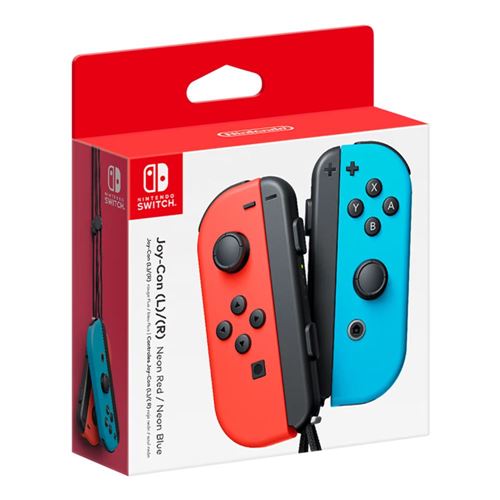 Nintendo Switch OLED Model with Neon Red and Blue Controllers - Micro Center