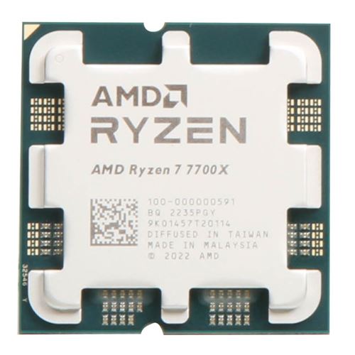 AMD Ryzen 7 7700 R7 7700 4.5 GHz 8-Core 16-Thread CPU Processor5NM L3=32M  100-000000591 Socket AM5 Sealed Without Cooler