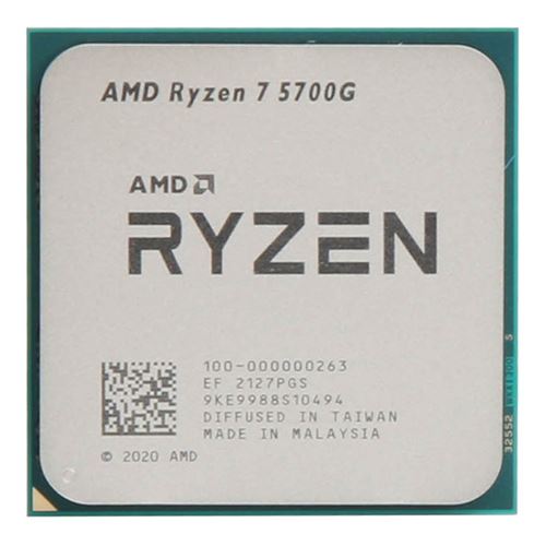 AMD Ryzen 7 5700G Cezanne 3.8GHz 8-Core AM4 Boxed Processor - Wraith  Stealth Cooler Included - Micro Center