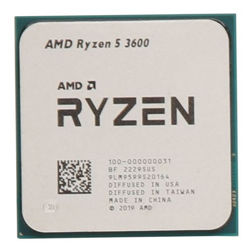AMD Ryzen 5 3600 Wraith Stealth CPU - 6 kerner - 3.6 GHz - AMD AM4