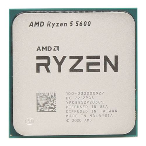 Boxed AM4 5600 Processor Stealth 6-Core Vermeer Ryzen Included 3.5GHz Center - 5 Wraith AMD - Micro Cooler