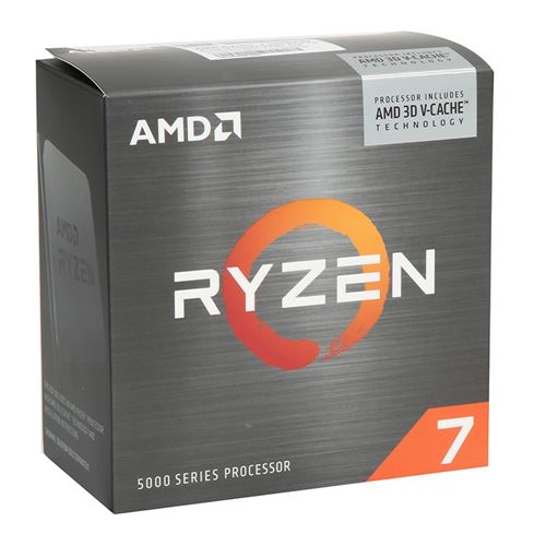 AMD Ryzen 7 5800X3D Vermeer 3.4GHz 8 Core AM4 Boxed Processor