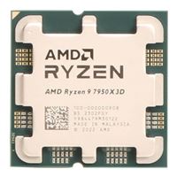 AMD Ryzen 9 7950X3D Raphael AM5 4.2GHz 16-Core Boxed Processor - Heatsink  Not Included - Micro Center
