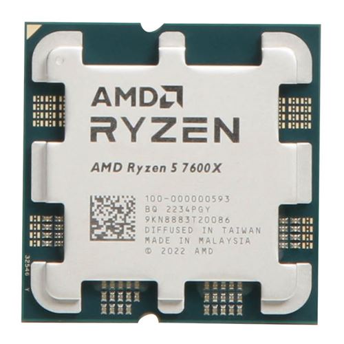 AMD Ryzen 5 7600X Raphael AM5 4.7GHz 6-Core Boxed Processor