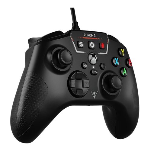 Turtle Beach React-R Wired Controller - Black - Micro Center