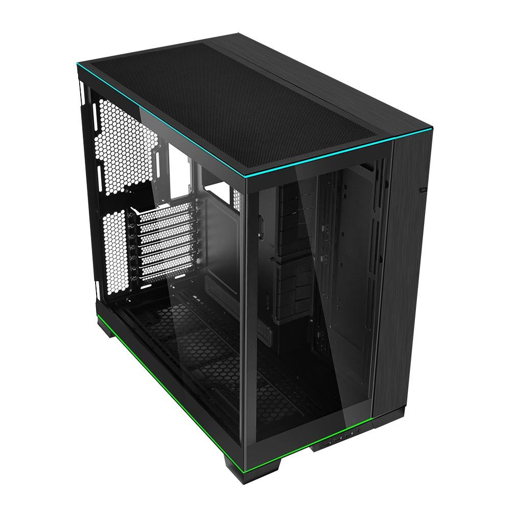 Lian Li O11D EVO RGB Tempered Glass ATX Mid-Tower Computer Case - Black ...