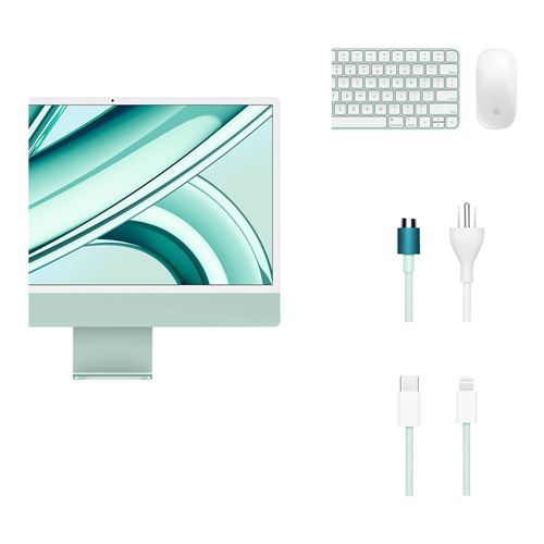 Apple iMac 24 All-In-One M3 chip 8GB Memory 256GB (Latest Model) Silver  MQR93LL/A - Best Buy