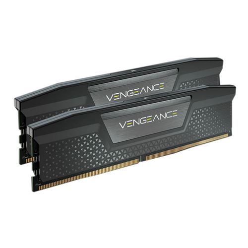 Corsair VENGEANCE 64GB (2 x 32GB) DDR5-6000 PC5-48000 CL40 Dual Channel  Desktop Memory Kit CMK64GX5M2B6000C40L - Black - Micro Center