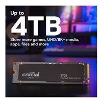 内蔵型SSD Crucial SSD 2TB T705 PCIe Gen5 NVMe M.2 Amazon.com: Crucial T705 2TB PCIe Gen5 NVMe M.2 SSD with