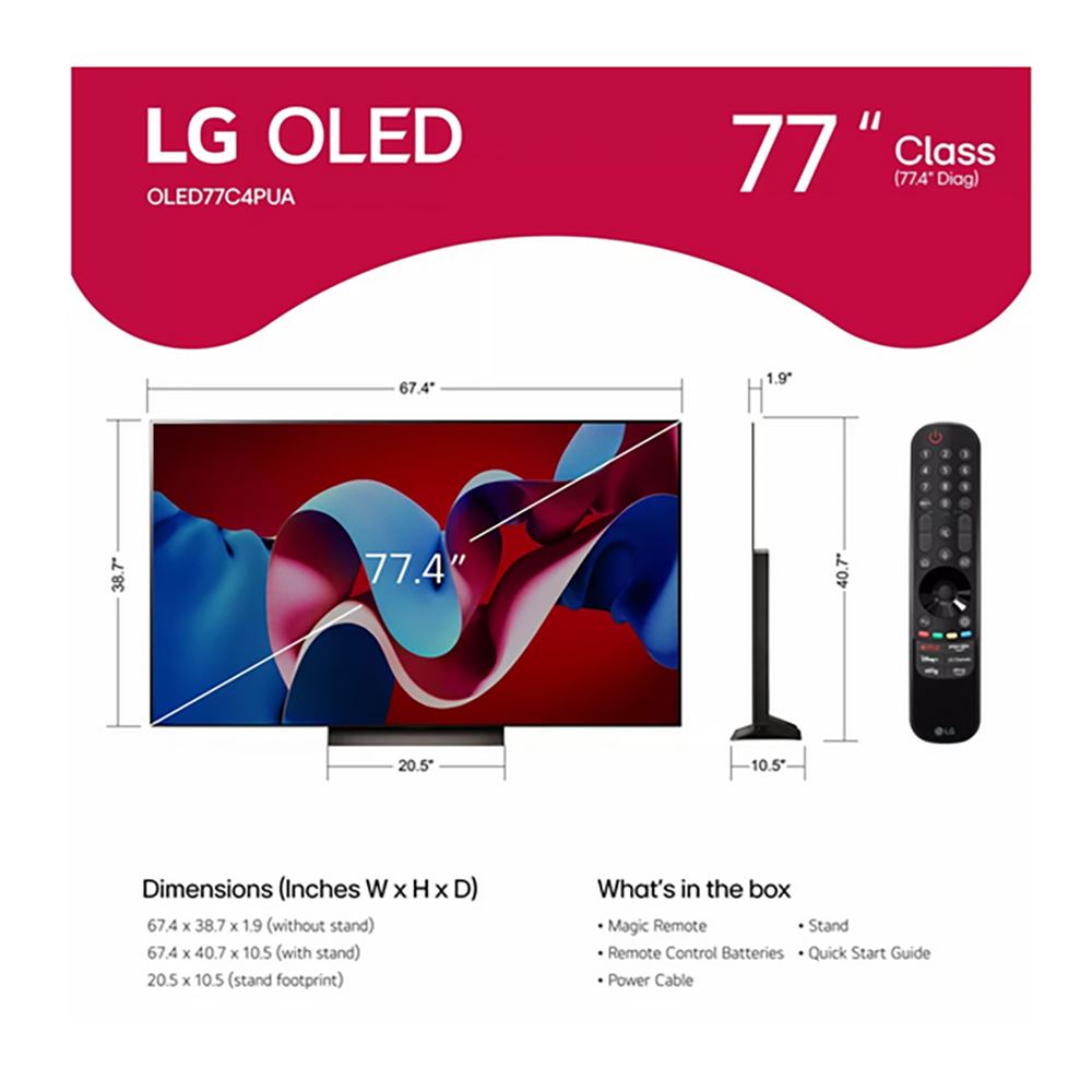 LG OLED77C4PUA 77