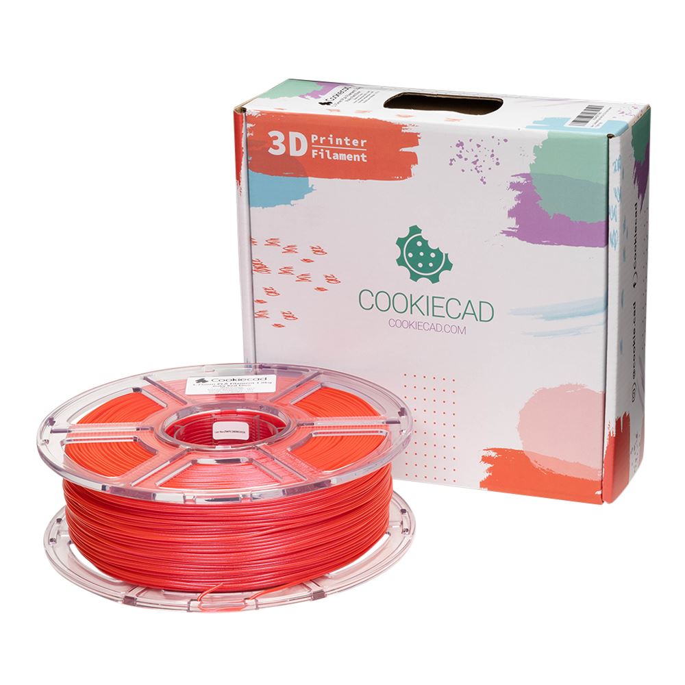 Cookiecad 1.75mm PLA 3D Printer Filament Single Color 1.0 kg (2.2 lbs ...