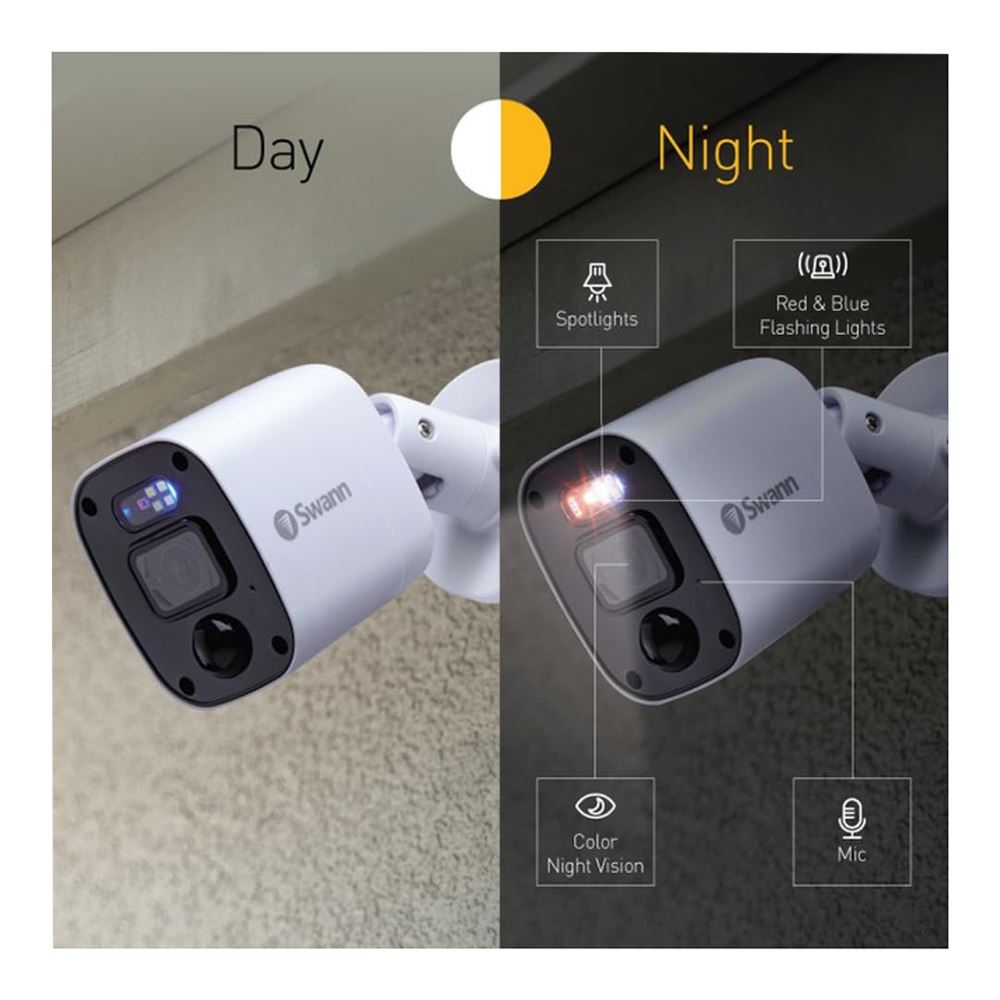 Swann Communications Home Full HD DVR Security Kit; 8 Channel; 8