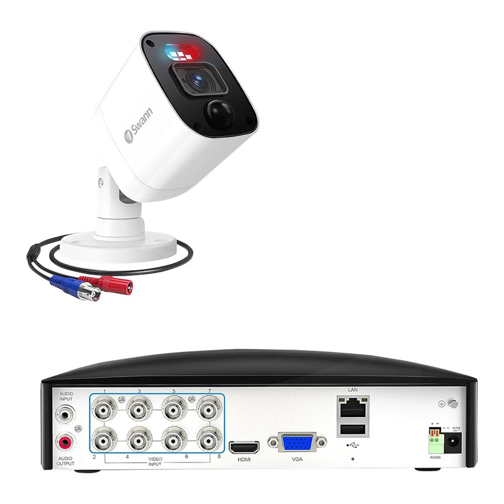 Swann Communications Home Full HD DVR Security Kit; 8 Channel; 8