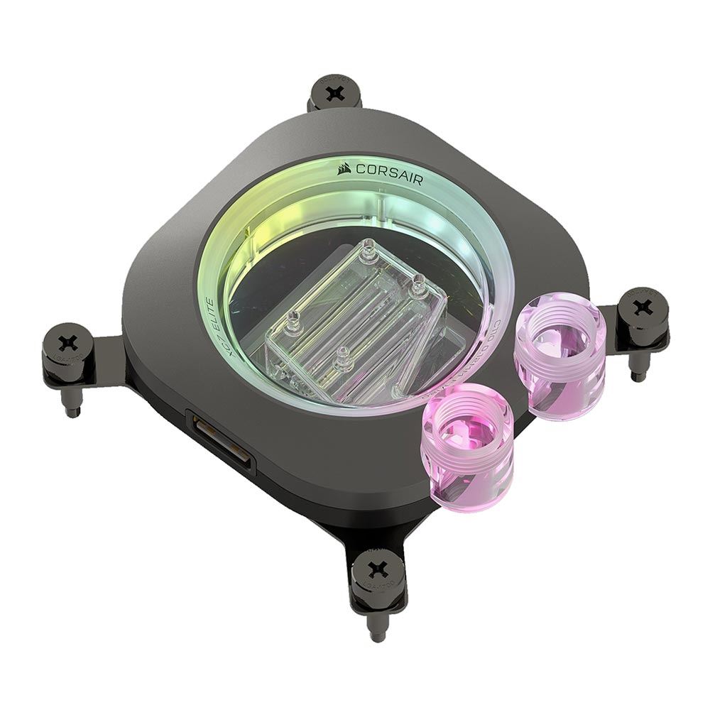 Corsair iCUE LINK XC7 RGB ELITE CPU Water Block - Stealth Gray - Micro ...
