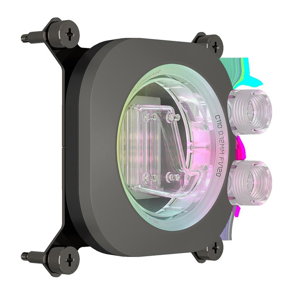 Corsair iCUE LINK XC7 RGB ELITE CPU Water Block - Stealth Gray - Micro ...