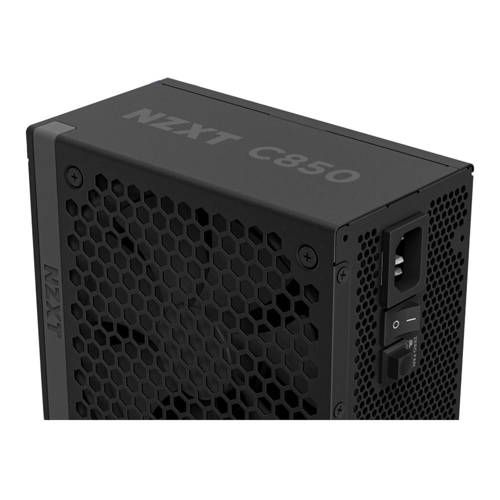 NZXT C850 850 Watt 80 Plus Gold ATX Fully Modular Power Supply (Black ...