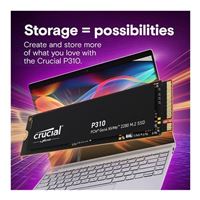 Crucial P310 2TB 232L Micron QLC NAND PCIe Gen 4 x4 NVMe M.2 Crucial P310 2TB 232L Micron QLC NAND PCIe Gen 4 x4 NVMe M.2