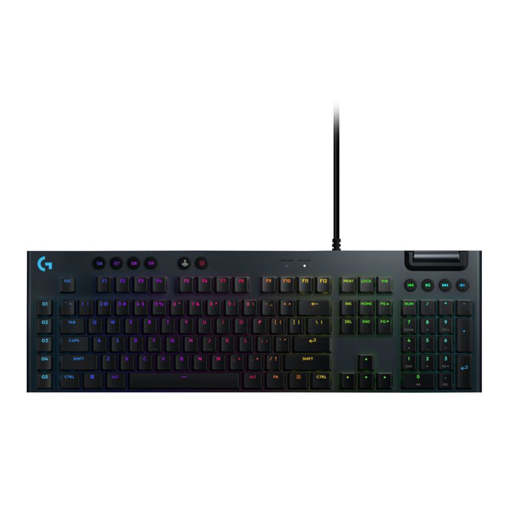 Logitech - G915 X Full-size Corded Mechanical GL Brown Tactile