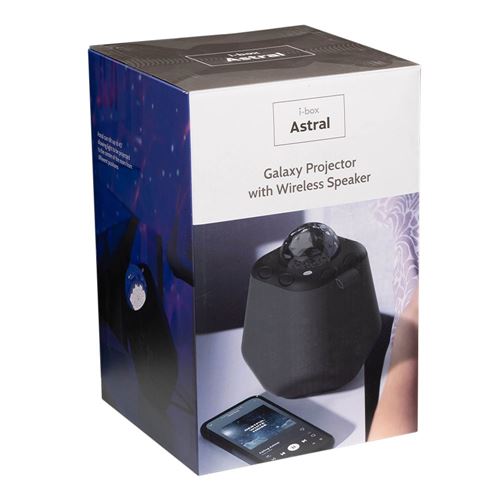 i-box Astral Galaxy Projector and Bluetooth Speaker - Micro