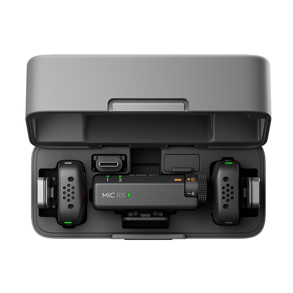 DJI Mic Mini 2-Person Compact Wireless Microphone System - Micro Center
