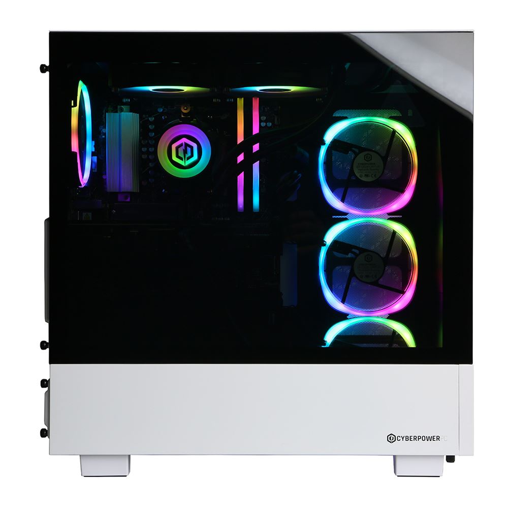 CyberpowerPC Gamer Supreme Liquid Cool SLC4600M PC; AMD Ryzen 7 8700F 4 ...