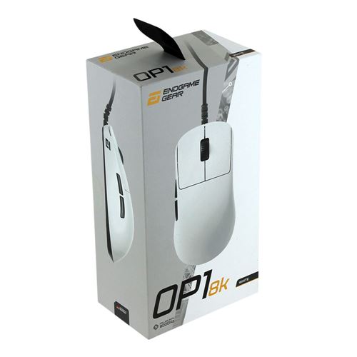 Endgame Gear OP1 8k Wired Gaming Mouse - White - Micro Center