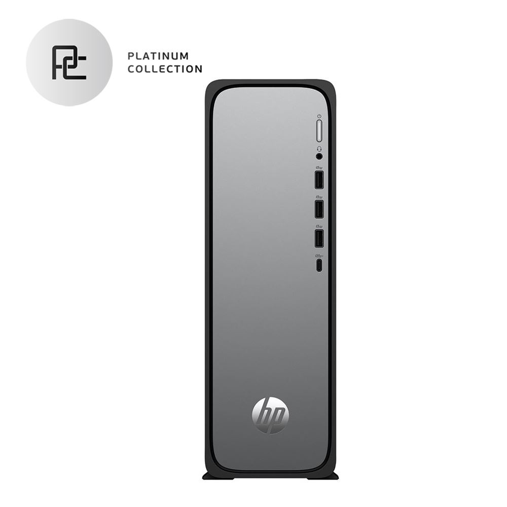 HP OmniDesk Slim S03-0031 Desktop Computer Platinum Collection