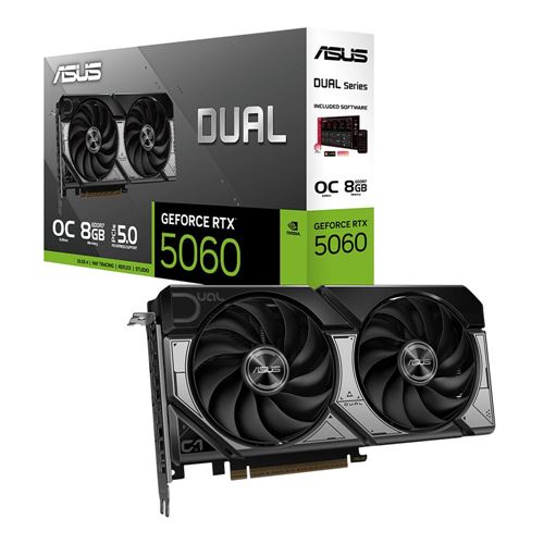 【メーカー再生品】 ASUS NVIDIA 8GB Fan Dual Overclocked Dual 5060 RTX GeForce グラフィックボード・グラボ・ビデオカード