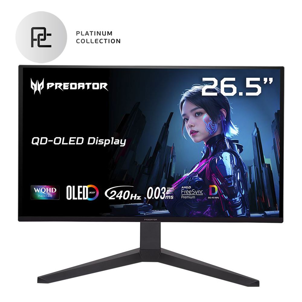 Acer Predator X27U W1bmiipprx QD-OLED 26.5