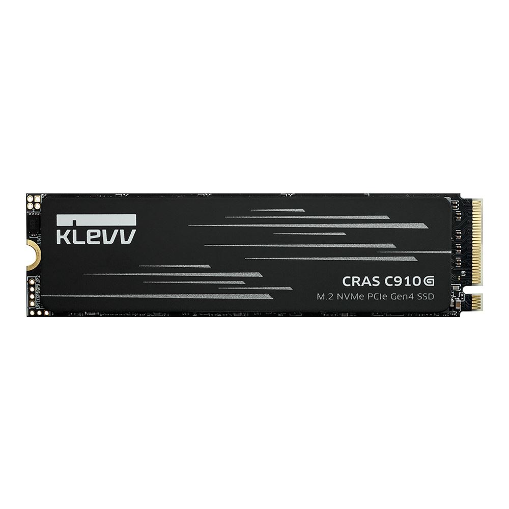 KLEVV CRAS C910G 2TB 3D TLC NAND Flash PCIe Gen 4 x4 NVMe M.2 Internal SSD