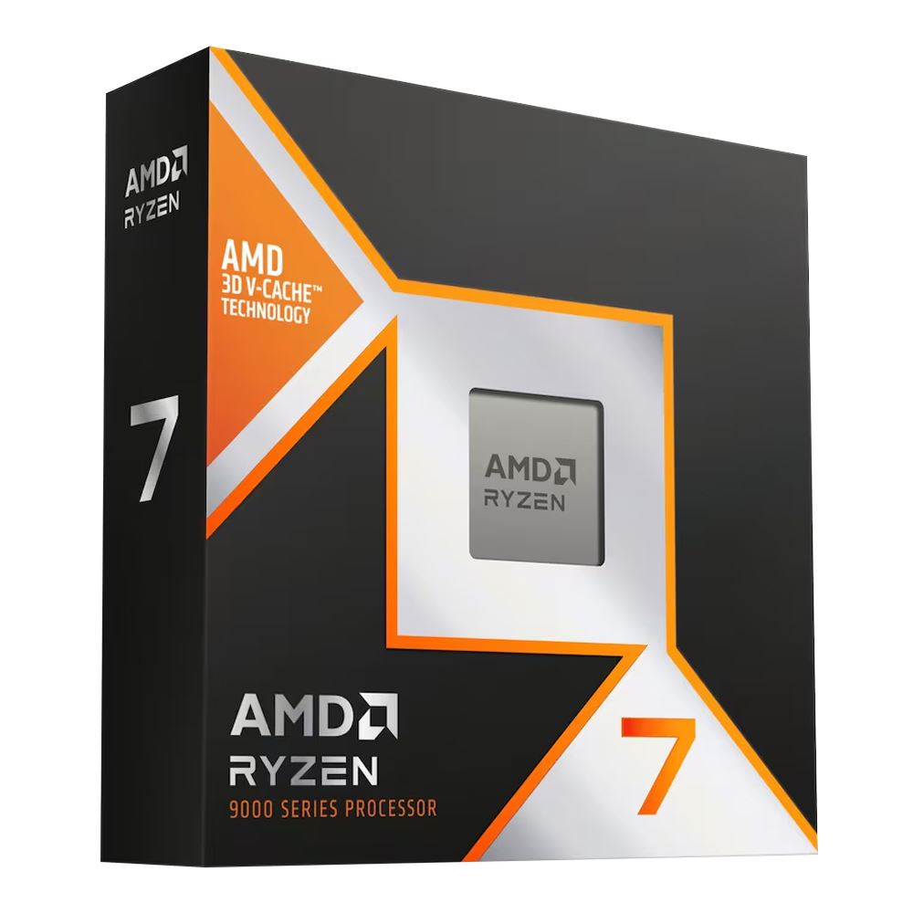 AMD Ryzen 7 9850X3D Granite Ridge AM5 4.70GHz 8-Core Boxed Processor - Heatsink Not Included