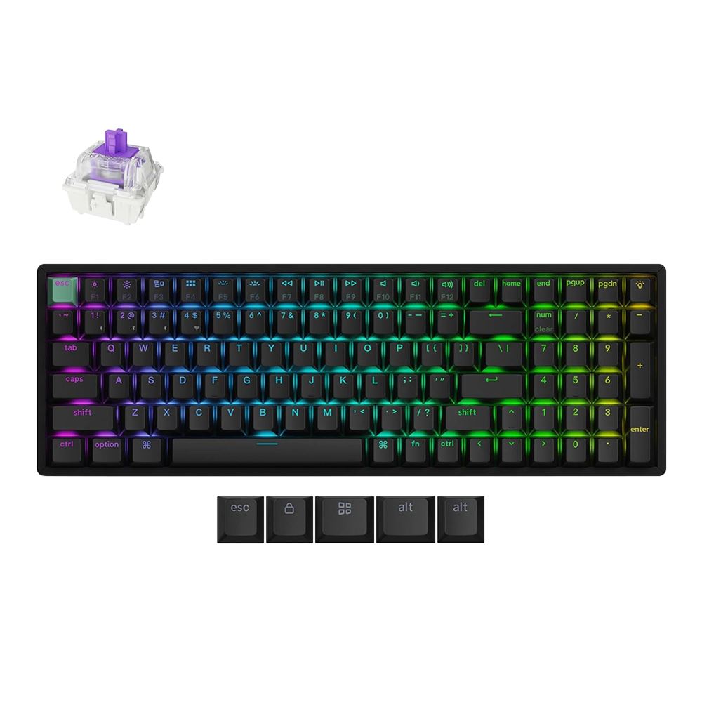 Keychron K4 HE Wireless Magnetic Keyboard - Black