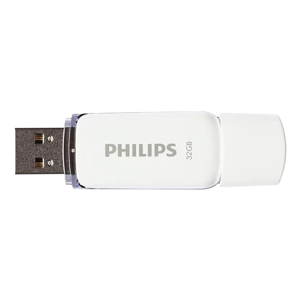 Philips 32GB USB 2.0 Flash Drive - Snow Grey